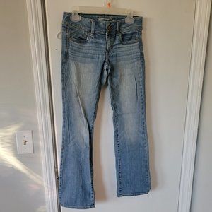 American Eagle "skinny boot" jeans